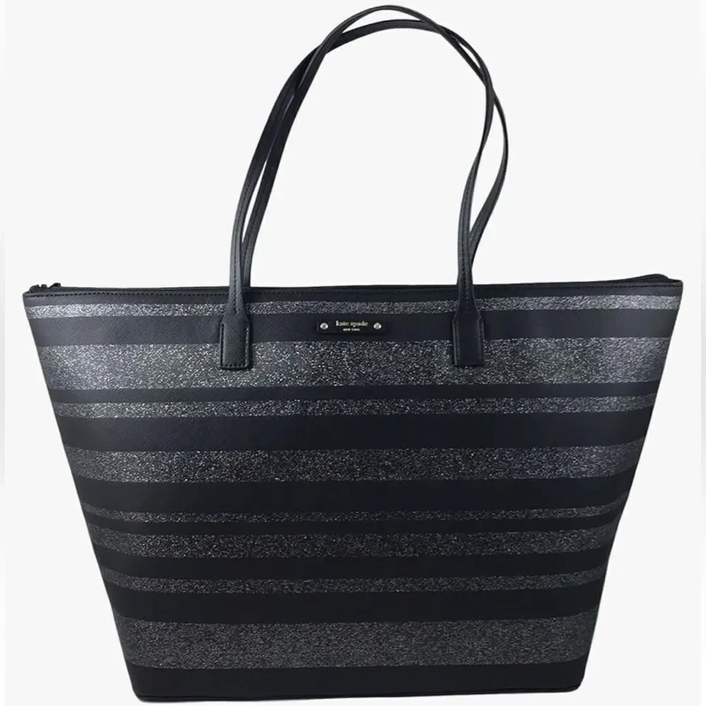 Kate Spade Haven Lane Large Hani Tote Glitter